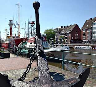 Emder Hafen Ratsdelfttreppe