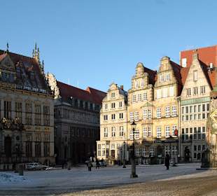 Marktplatz im Winter nur 30 Meter entfernt