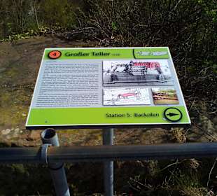 Burgruine Hohenburg in Homburg