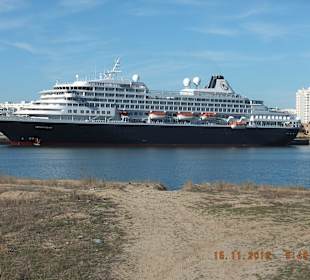  Prinsendam im Hafen von Portimao