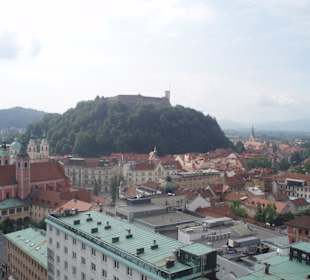 Stadt und Altstadt Ljubljana