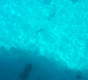 Das türkis-blaue Wasser - einfach traumhaft