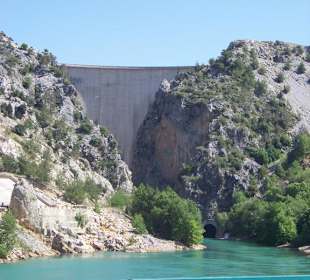 Staudamm in Baraj/Manavgat
