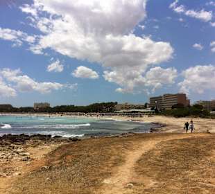 Strand von Sa Coma mit Naturpark