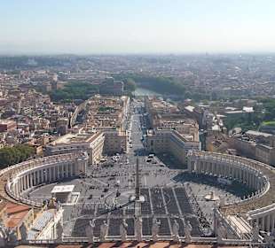 Rom Blick vom Petersdom