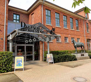 Eingang zum Deutschen Pferdemuseum