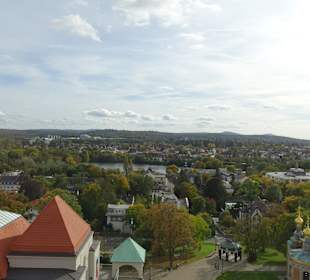 Mathildenhöhe Ausblick
