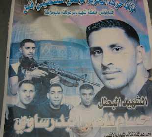 Märtyrer Friedhof in Nablus