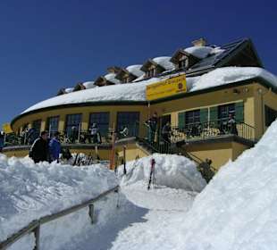 Schnee soweit das Auge reicht