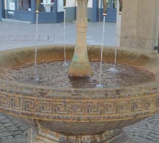 Wasserauslass im Kochbrunnenpavillon