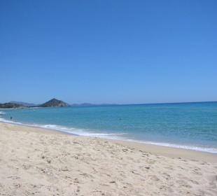 Fast menschenleerer Strand