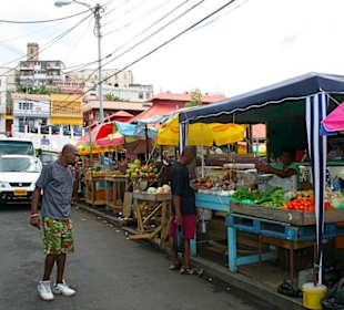 Marktreiben auf Grenada, St. Georges