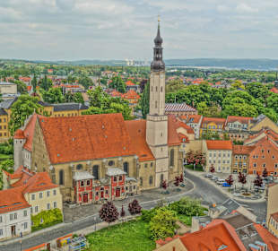 Blick zur Klosterkirche