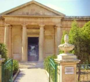 Museum-Eingang der Römische Villa in Rabat