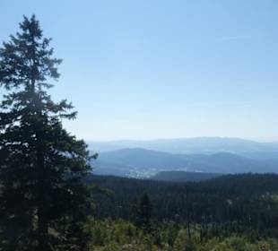 Blick vom Kleinen Arber