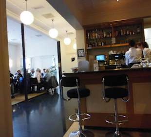 Blick ins Café im Jheronimus Bosch Art Center