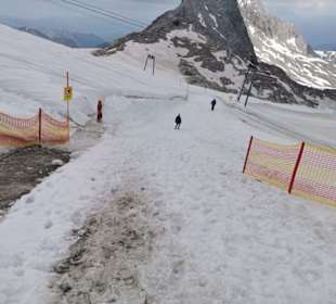Zu Fuss auf den Gletscher