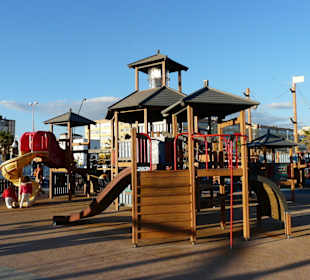 Parco giochi sulla spiaggia
