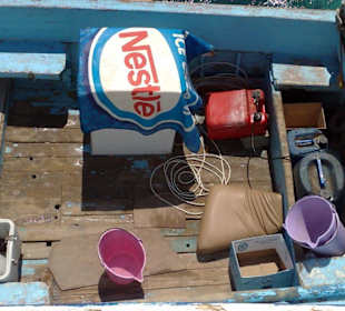 Hilfe, ein Eisverkäuferr