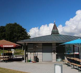 Blick auf die Strandpromenade