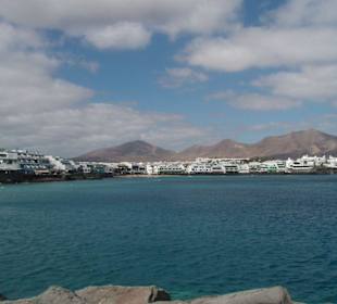 Strandpromenade am Tage