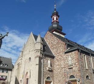 Die St.-Jacobus-Kirche von Rüdesheim am Rhein