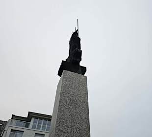 Drei Männer im Boot