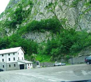 Der Plöckenpass nach AUT