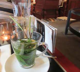 Frischer Pfefferminztee