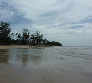 Der Strandabschnitt im Süden der Bucht