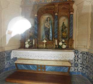 Blick in die Kapelle