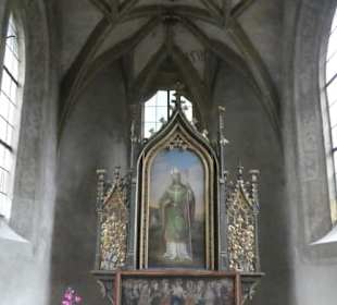 Innenbesichtigung der St. Wolfgang Kapelle