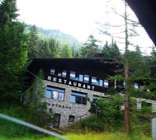 Das Haupthaus vom Restaurant