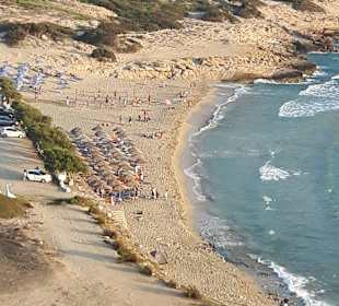 Strand 300m Fußweg vom Hotel entfernt