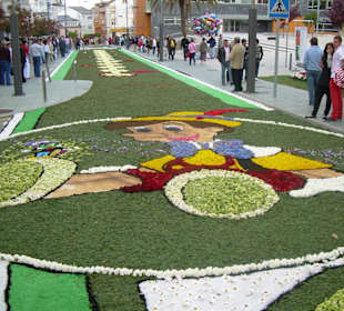 Alfombras florales Burela