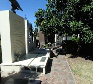 Teilansicht des Friedhofs