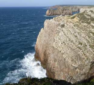 Touristenmagnet Cabo de São Vicente / Algarve