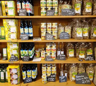 Auslage bei "Schmaach em de Séi a méi"