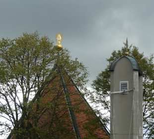 Bei der 14-Nothelfer-Kapelle bei Oberschwarzach