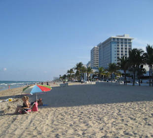 Der Strandabschnitt am Bayshore Dr