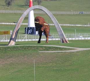 Bulle - Wahrzeichen des Red Bull Ringes