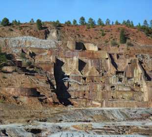 Bergzugänge Bergbauanlage Rio Tinto