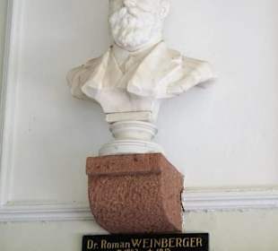 Büste eines Bürgermeisters in der Wandelhalle