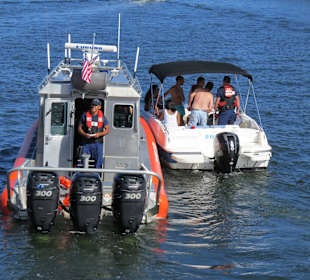 Na, sind die Jungs noch nüchtern?