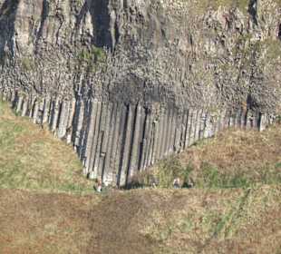Una parte del Giant's Causeway