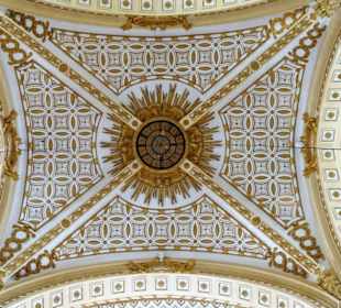 Mittelschiffgewölbe der Abteikirche Kloster Ebrach