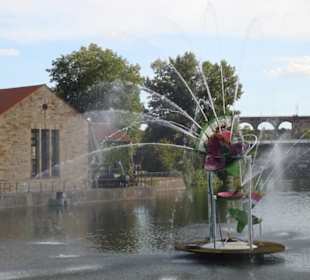 Wasserspiele an der Enz