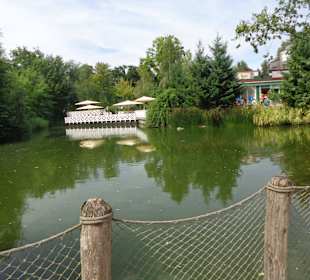 Blick auf einen Catering Bereich