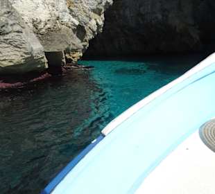 Pendeln zwischen den Grotten