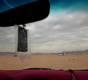 Wüstenlandschaft Wadi Rum